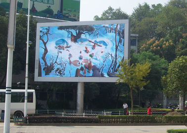 RGB Quảng cáo ngoài trời LED Billboard Trong Main Street Với ​​hiện tại Constant Current Scan 1/4