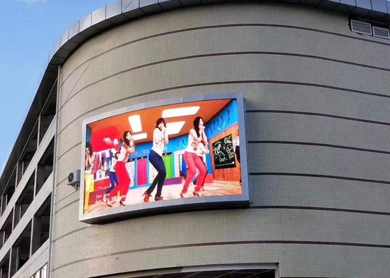 Bảng hiệu LED ngoài trời 1R1G1B chống nước đầy đủ Bảng TV 960 * 960 Tủ