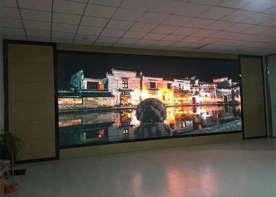 Dấu hiệu Led trong nhà dành cho doanh nghiệp P3.07 P4 màu xám cao với tủ 640 * 480mm