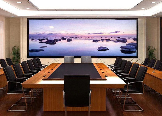 Màn hình Led đủ màu trong nhà RGB lớn cho phòng hội nghị Trung tâm mua sắm