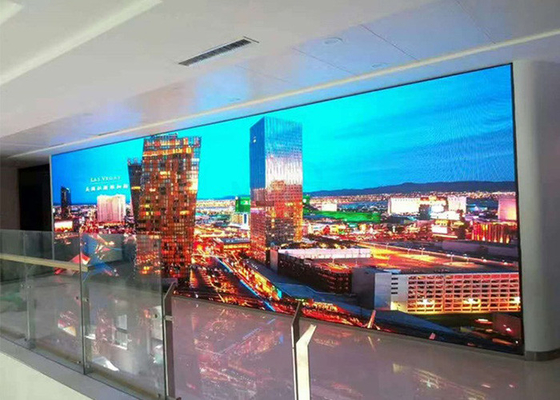 Màn hình Led đủ màu trong nhà RGB lớn cho phòng hội nghị Trung tâm mua sắm