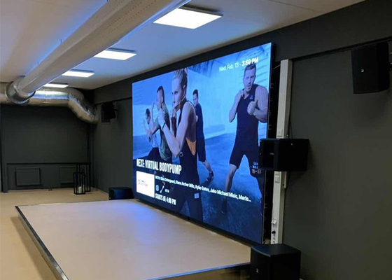 Diễn văn Triển lãm Bảng điều khiển TV trong nhà Màn hình LED Clear Fine Pixel Pitch