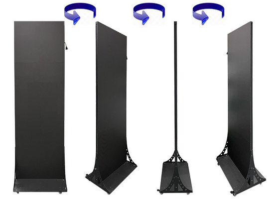All-in-one Double Side Ultra Thin Poster màn hình LED trong nhà Di chuyển