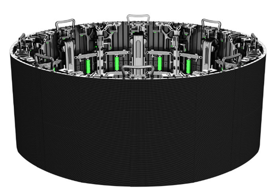 P2.6 P3.9 LED Video Wall Panel Indoor Soft Curved Led Screen Pantallas Cho các sự kiện cho thuê