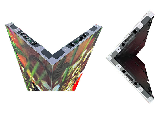Đường video LED góc phải P1.875 P2.5 Bảo trì phía trước trong nhà