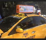 Độ phân giải cao Taxi Top Quảng cáo Dấu hiệu Chống thấm P4 Màn hình Led 2 năm Bảo hành