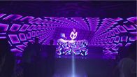 SMD trong nhà đầy đủ màu sắc DJ Booth Led màn hình, P5 LED DJ mặt tiền cho câu lạc bộ đêm Bar