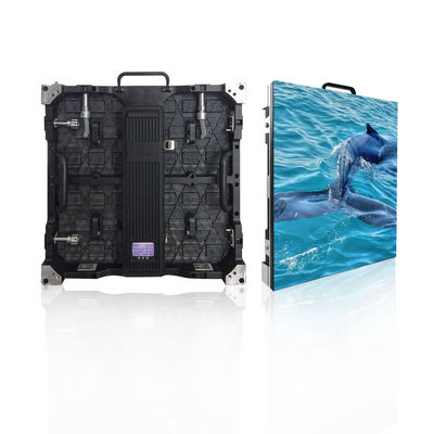 SMD đầy đủ màu sắc ngoài trời cho thuê màn hình Led 4mm Pixel Pitch nhôm hồ sơ tủ