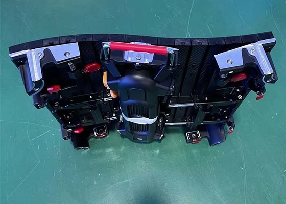 IP43 Indoor P2.9 Rental Led Screen, 7680 tốc độ làm mới nền di động và cong cho các sự kiện sân khấu