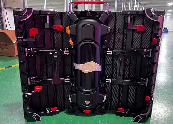 IP43 Indoor P2.9 Rental Led Screen, 7680 tốc độ làm mới nền di động và cong cho các sự kiện sân khấu
