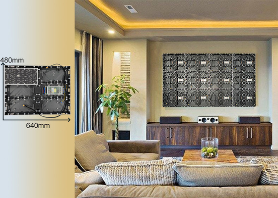 Nhà hát gia đình nhôm trọng lượng nhẹ màn hình LED liền mạch cài đặt dễ dàng