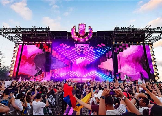 P2.604 Đồ cầm sân khấu Hire LED Video Wall Giant LED Display For Events
