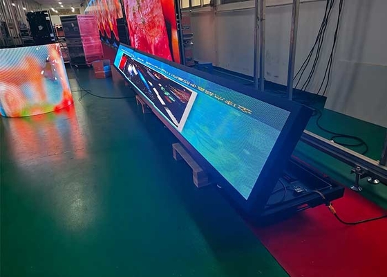 P4 Mức độ sáng cao ngoài trời quảng cáo điện tử màn hình phía trước Flip Box