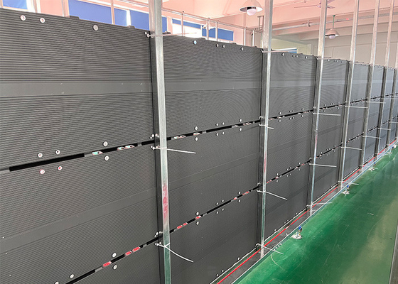 P3.91 1000 * 500mm Nội thất màn hình LED tường gắn / treo bảo trì phía trước