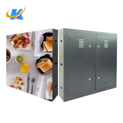 P10 Bảng quảng cáo LED ngoài trời 6500cd / m2 Hiển thị đầy màu