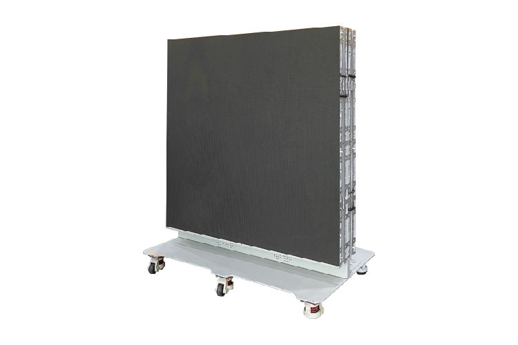 KAILITE KH Series P2.5 Indoor 2x2m Foldable LED Poster Screen 800x800 Pixels 6000:1 Contrast Movable Advertising Display